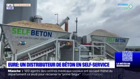 Eure: un distributeur de béton en libre-service à Guichainville