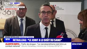 Lutte contre le trafic de drogue: "Ce qu'on a fait contre le terrorisme, il va falloir qu'on le fasse pour le narcobanditisme", affirme Bruno Retailleau