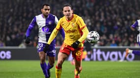 Florian Thauvin lors de Toulouse-Lens, le 2 janvier 2026