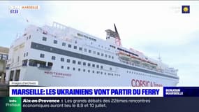 Marseille: les réfugiés ukrainiens vont devoir quitter le ferry Méditerranée