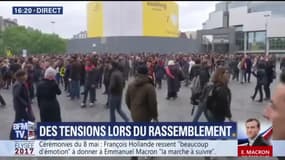 Ce que réclame le "front social" qui manifeste au lendemain de l’élection de Macron