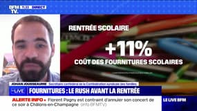 Fournitures : le rush avant la rentrée - 02/09