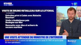 Traversées de la Manche: le détail de la visite du ministre de l'Intérieur Bruno Retailleau sur le littoral