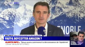 Le maire de Grenoble Éric Piolle dénonce "un art de vivre à la française attaqué massivement par Amazon"