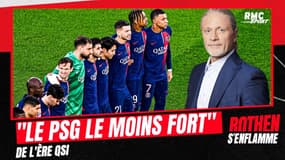 Le "PSG le moins fort" de l'ère QSI estime Emmanuel Petit