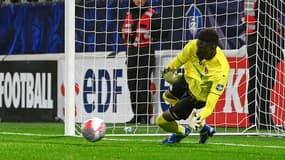Massamba Ndiaye lors de Metz-Clermont, le 5 janvier 2024.
