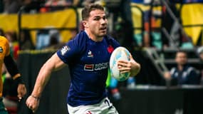 Antoine Dupont face à l'Australie avec l'équipe de France de rugby à 7, le 24 février 2024