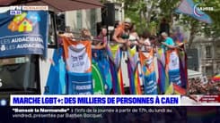 Caen: des milliers de personnes mobilisées pour la Marche des Fiertés