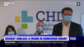 Dunkerque: le maire Patrice Vergriete alerte sur la propagation du variant anglais 