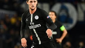 Adrien Rabiot, avec le maillot du PSG