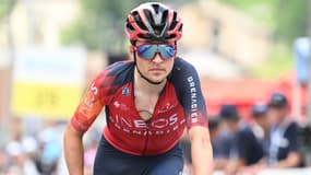 Thomas Pidcock lors du Tour de Suisse, le 15 juin 2023