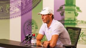 Nadal en conférence de presse le 07/07/2022