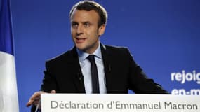 Emmanuel Macron est candidat à l'élection présidentielle de 2017. 