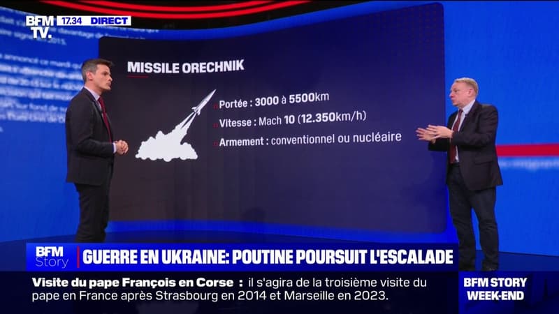 Comment fonctionne le missile Orechnik utilisé par l'armée russe?