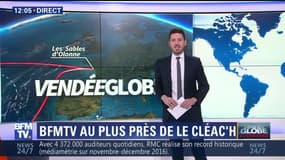 Vendée Globe: le parcours autour du monde d'Armel Le Cléac'h