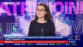 Marie Coeurderoy: Le nombre de crédits distribués en octobre continue de baisser - 05/11