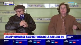 Izieu: l'hommage aux victimes de la rafle de 1944 par Serge et Beate Klarsfeld