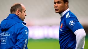 Philippe Saint-André et Thierry Dusautoir