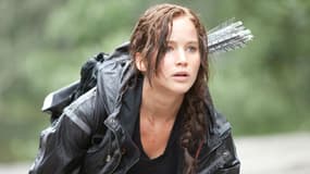 Jennifer Lawrence dans la saga "Hunger Games"