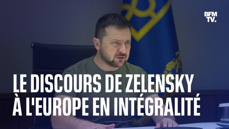 Ukraine: le discours de Volodymyr Zelensky à la Communauté politique européenne en intégralité