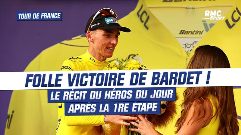 Tour de France : Bardet raconte sa folle victoire sur la première étape