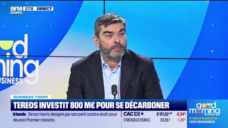 Olivier Leducq (Tereos) : Tereos investit 800 millions d'euros pour se décarboner - 25/03