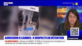 Agression à Cannes: quatre suspects placés en détention