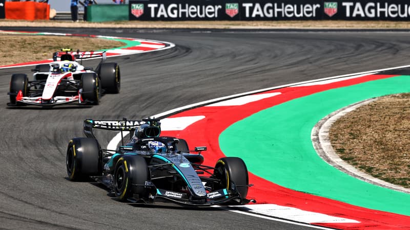 George Russell lors des qualifications pour la course sprint du GP de Chine le 13 mars 2026 2251867