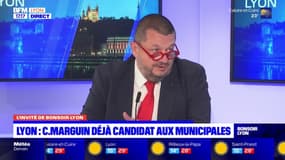 Christophe Marguin, candidat aux élections municipales de 2026 à Lyon, s'exprime sur la politique menée par les écologistes