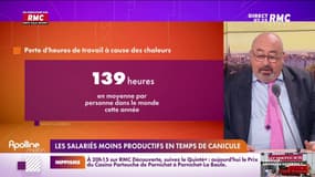 Les salariés moins productifs en temps de canicule 