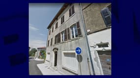 Capture d'écran Google Street View montrant l'immeuble qui a pris feu à Saint-Amour (Jura) dans la nuit du 21 au 22 février 2023.