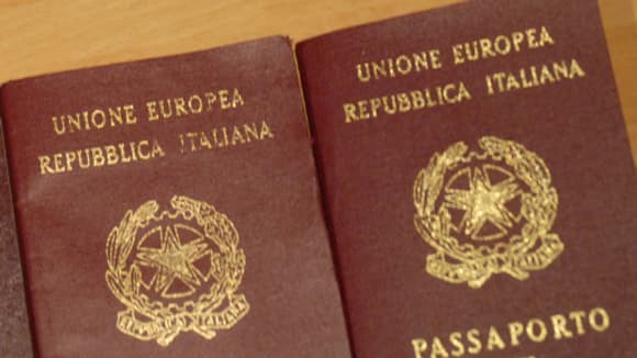 L'homme, qui avait un passeport italien, n'était en réalité pas à bord (illustration). L'homme, qui avait un passeport italien, n'était en réalité pas à bord (illustration).