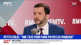 "Nous sommes contre la taxe sur les petits colis": Jean-Philippe Tanguy (RN) estime que cette taxe va pénaliser les Français