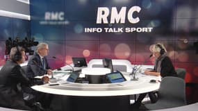 Jean-Luc Moreau, consultant auto RMC: "Sur 10 euros, vous en donnez 6 à l'Etat. La TVA s'applique sur la TICPE. C'est la taxe de la valeur ajoutée... sur une taxe !"