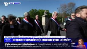 Retraites: quelques députés communistes en route pour l'Élysée, après un cafouillage au sein de la Nupes