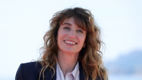 La scénariste Fanny Herrero en avril 2022 à Cannes Séries. 