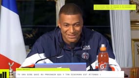 L'IA imagine une conférence de Kylian Mbappé à l'Elysée grâce au deepfake