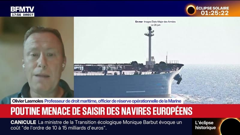 Marschall Truchot : Poutine menace de saisir des navires européens - 12/08