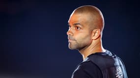 L'ancien basketteur franco-américain Tony Parker lors d'un match de basket-ball 3x3 exhibition au Palais des Sports Marcel-Cerdan à Levallois-Perret, dans les Hauts-de-Seine, le 11 mai 2023 (photo d'illustration).