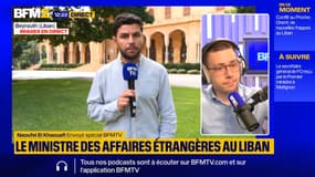 "À l'heure où on se parle, on entend survoler un drone israëlien": Naoufel El Khaouafi, envoyé spécial en direct depuis Beyrouth