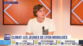 Végétalisation de la Presqu'île: "une grande tentative de greenwashing", dénonce Marin Bisson, membre de Youth for Climate Lyon