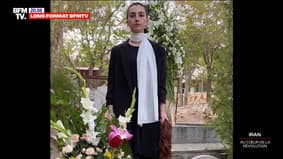 Roya Piraie est devenue une icône de la révolution en Iran à cause d'une photo prise après la mort de sa mère