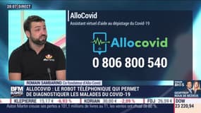 Romain Sambarino (AlloCovid): Le robot téléphonique AlloCovid permet de diagnostiquer les malades du Covid-19 - 13/05