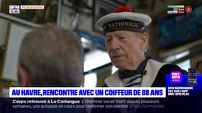 Au Havre, rencontre avec un coiffeur encore en exercice à 88 ans