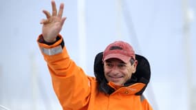 Le skipper de Safran, Marc Guillemot