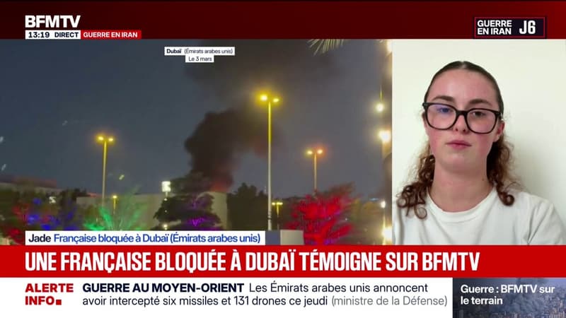 "Je n'ai aucune information du gouvernement français": une Française bloquée à Dubaï témoigne sur BFMTV