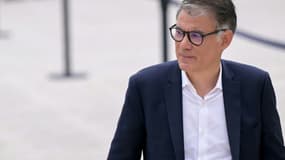 Le patron du PS Olivier Faure,le 1er juillet 2024 à Paris 