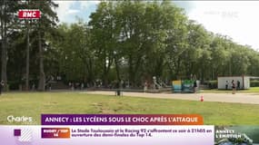 Annecy : les lycéens sous le choc après l'attaque 