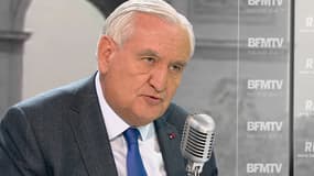 Jean-Pierre Raffarin sur le plateau de BFMTV-RMC, le 11 mars 2015.