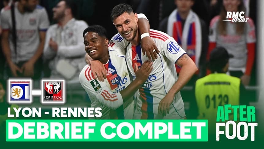 OL 4-2 Rennes : Lyon s'installe sur le podium, le débrief complet de l'After foot